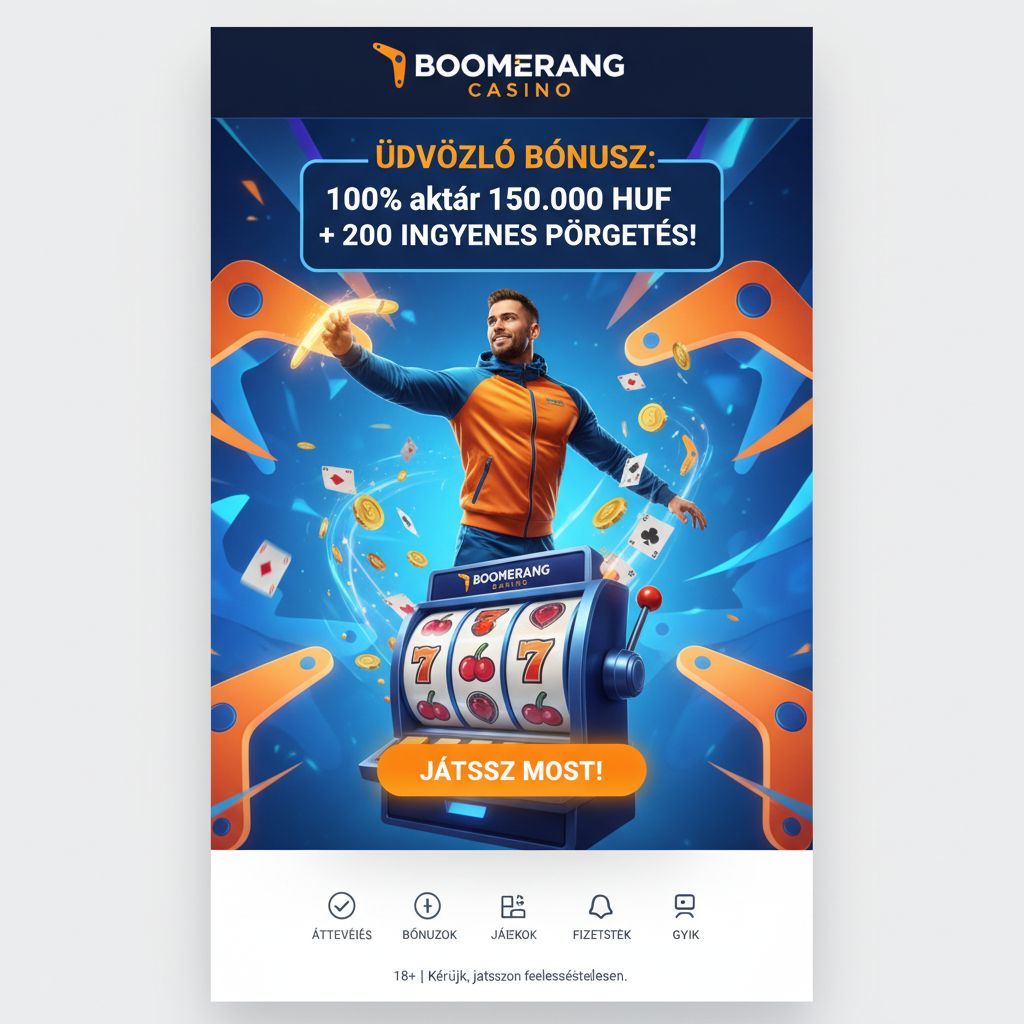 Boomerang Casino játékok